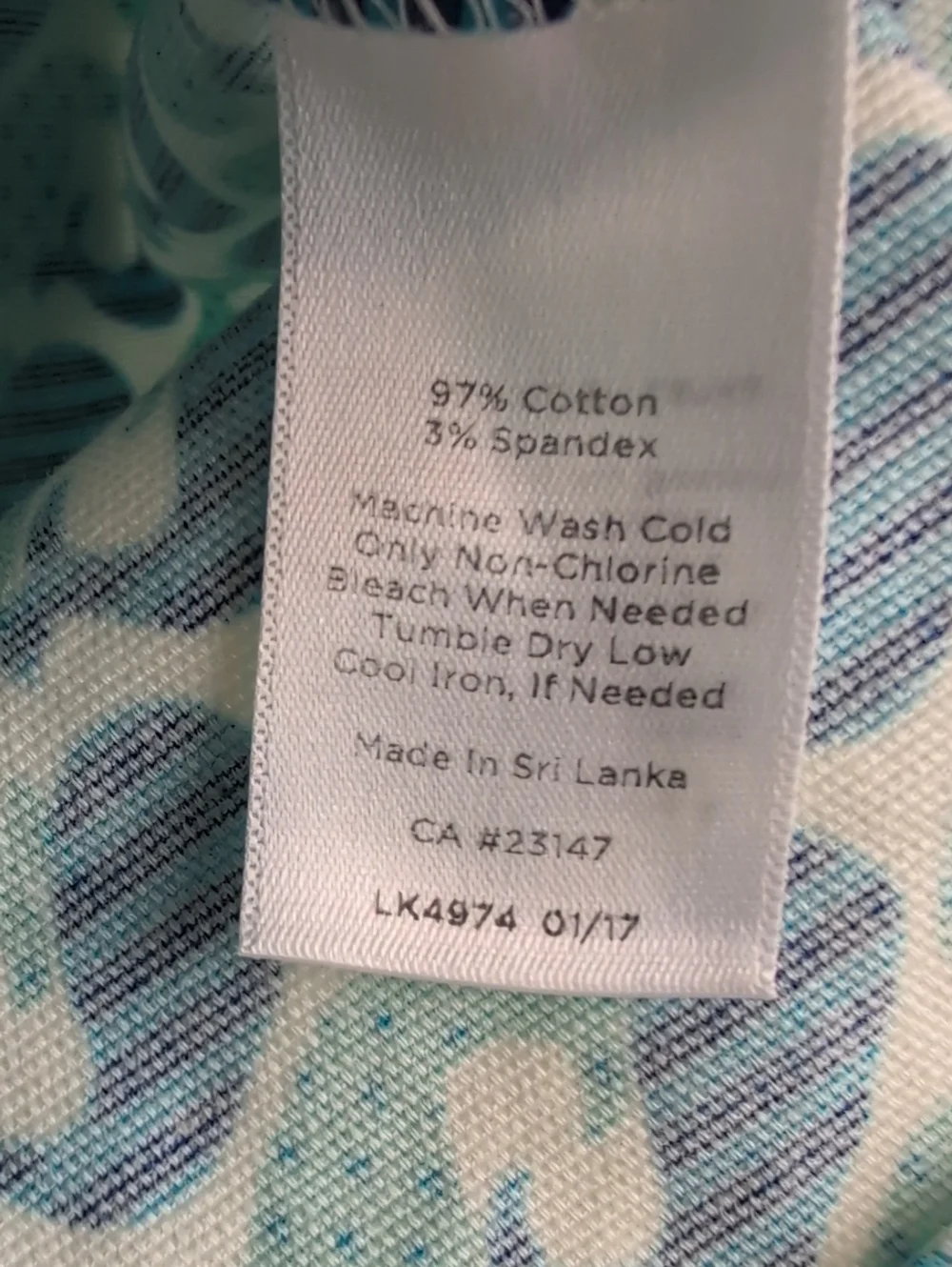 Talbots Fun Whale Print A-Line Cotton Skirt Size 16 Preppy Coastal Summer